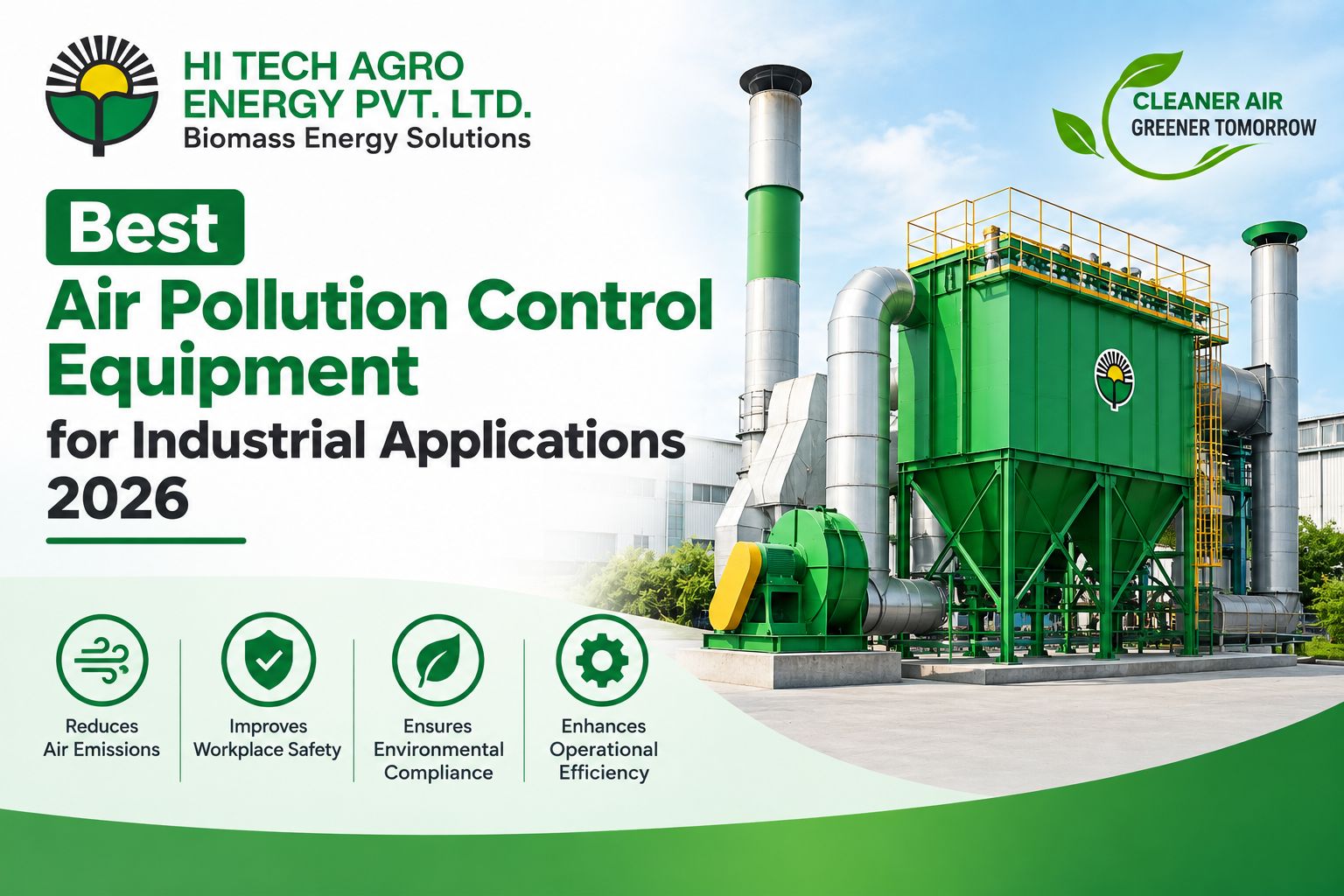 Best Air Pollution Control Equipment for Industrial Applications 2026