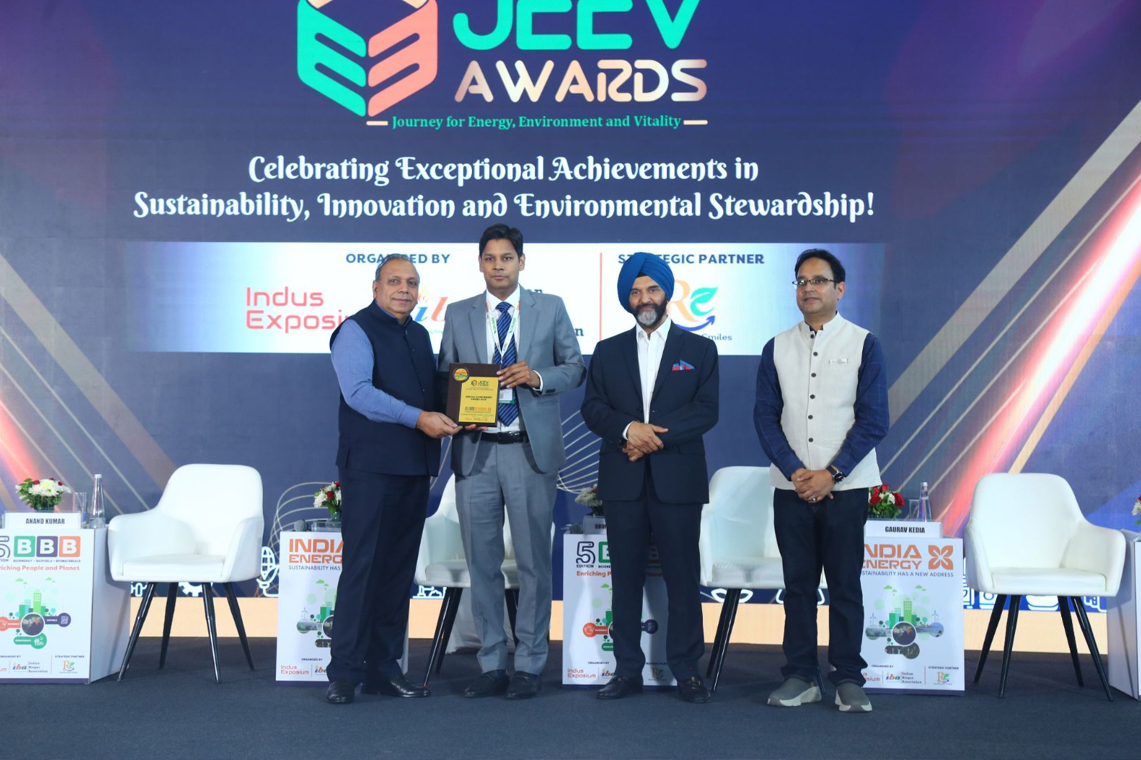 Award for Fostering Transition Towards Viksit Bharat 2026